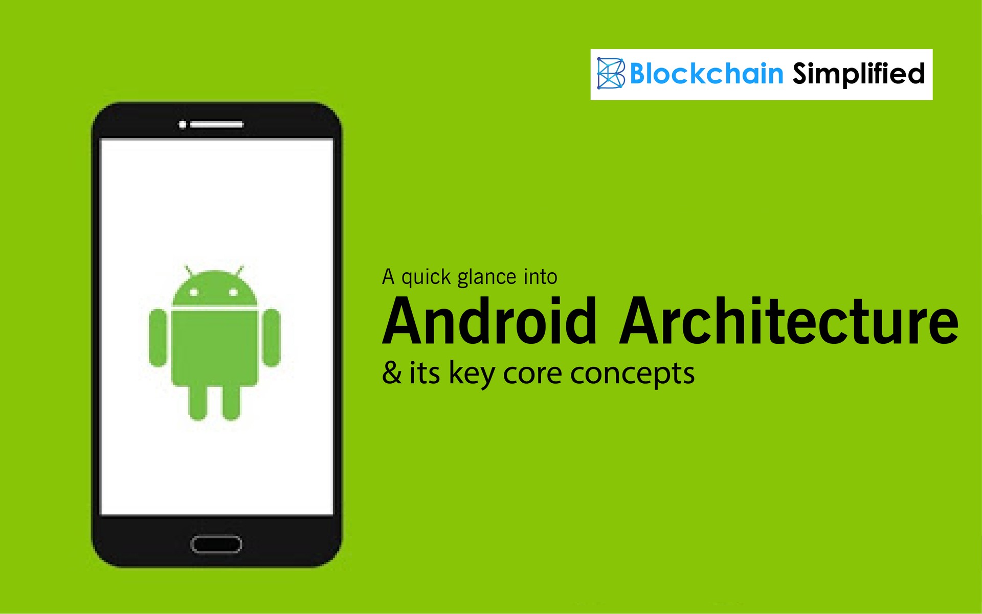Android Architecture main Android Architecture main
