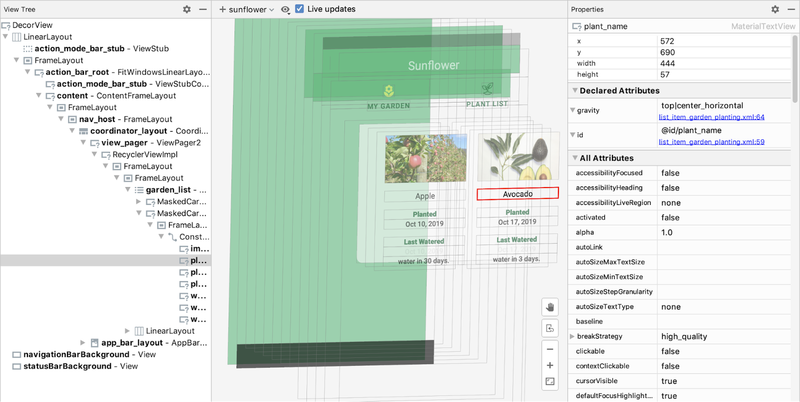 4.0 android studio tutorial layout inspector 4.0 android studio tutorial layout inspector