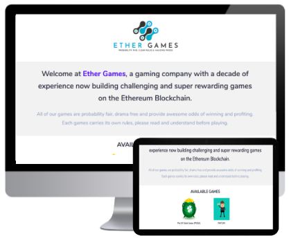 Top offshore Blockchain development company in Pune India Ethergames1